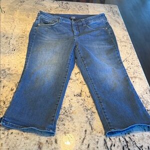NYDJ Cropped Blue Women's Jeans